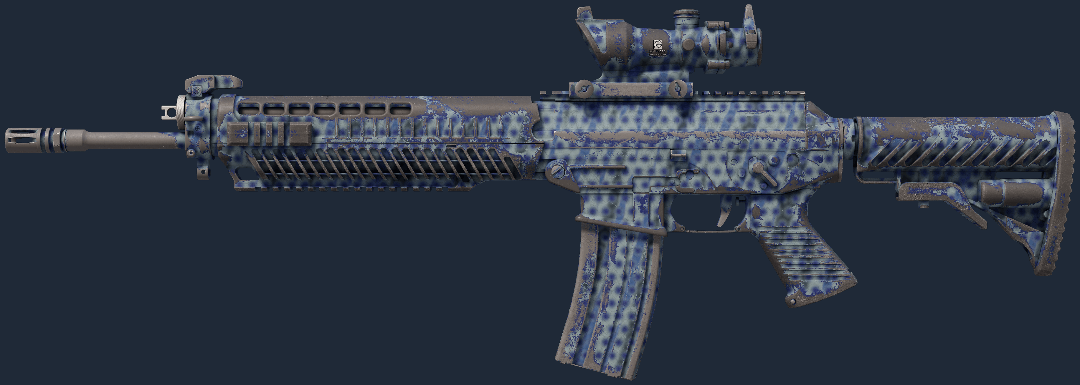 SG 553 | Waves Perforated Image