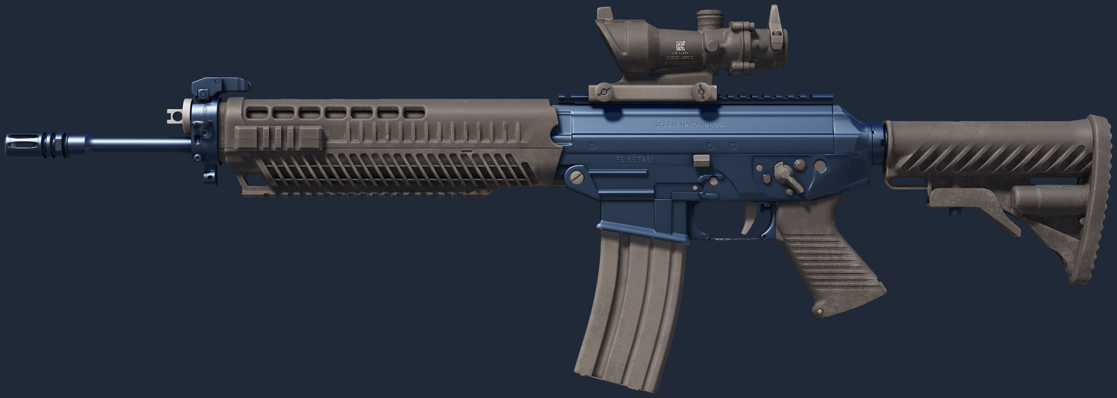SG 553 | Anodized Navy Image