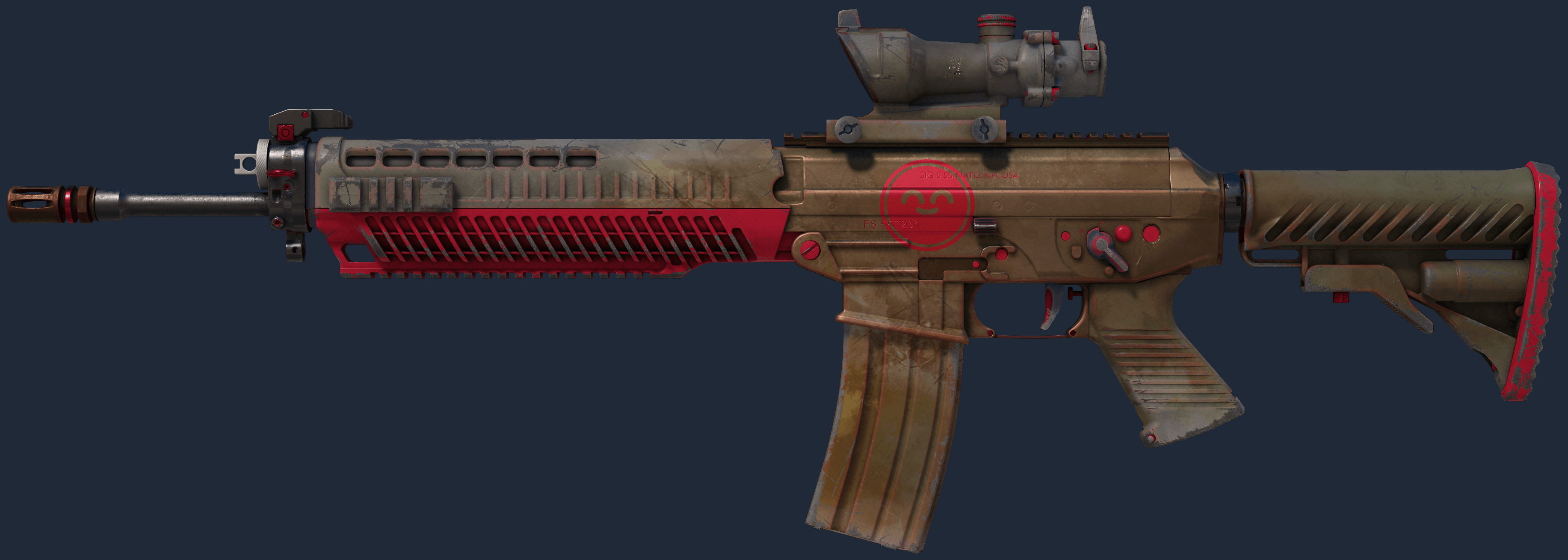 SG 553 | Berry Gel Coat Image