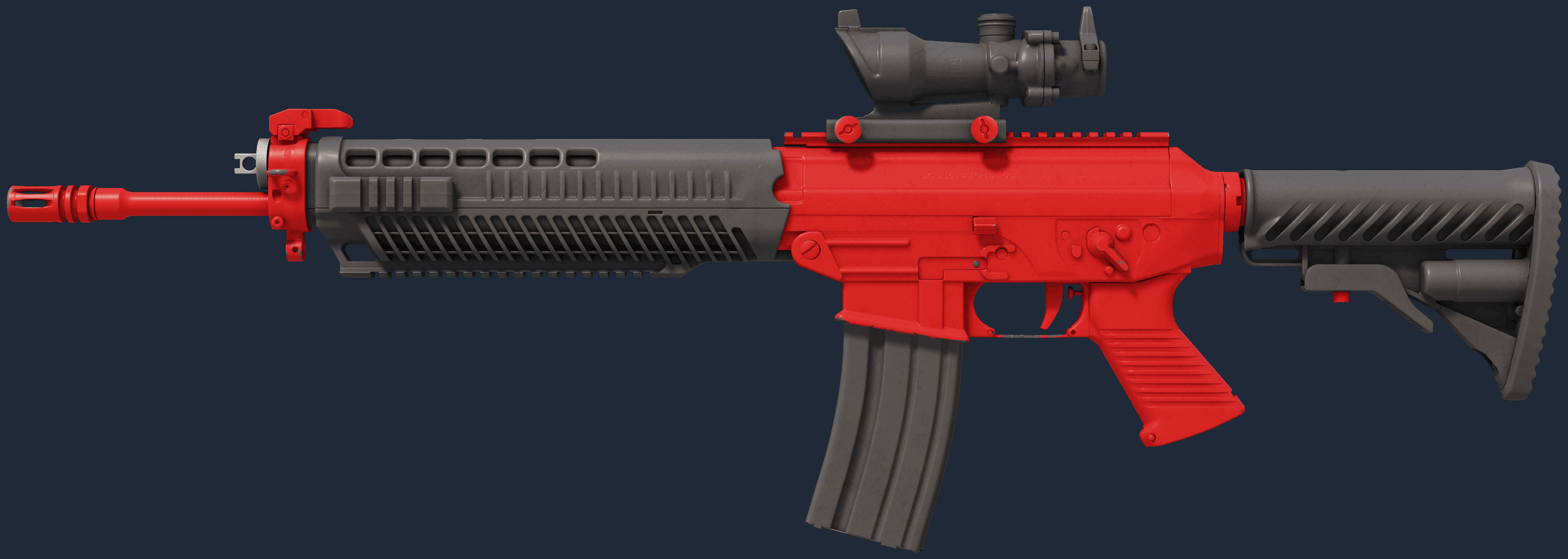 SG 553 | Candy Apple Image