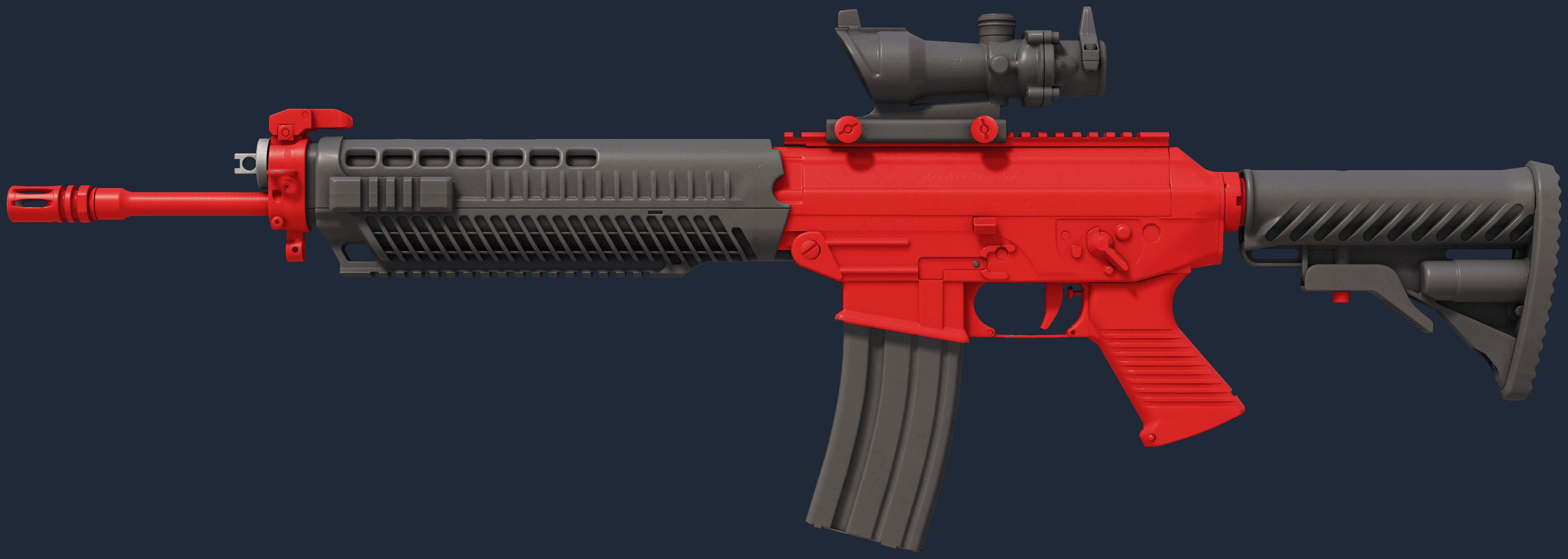 SG 553 | Candy Apple Image