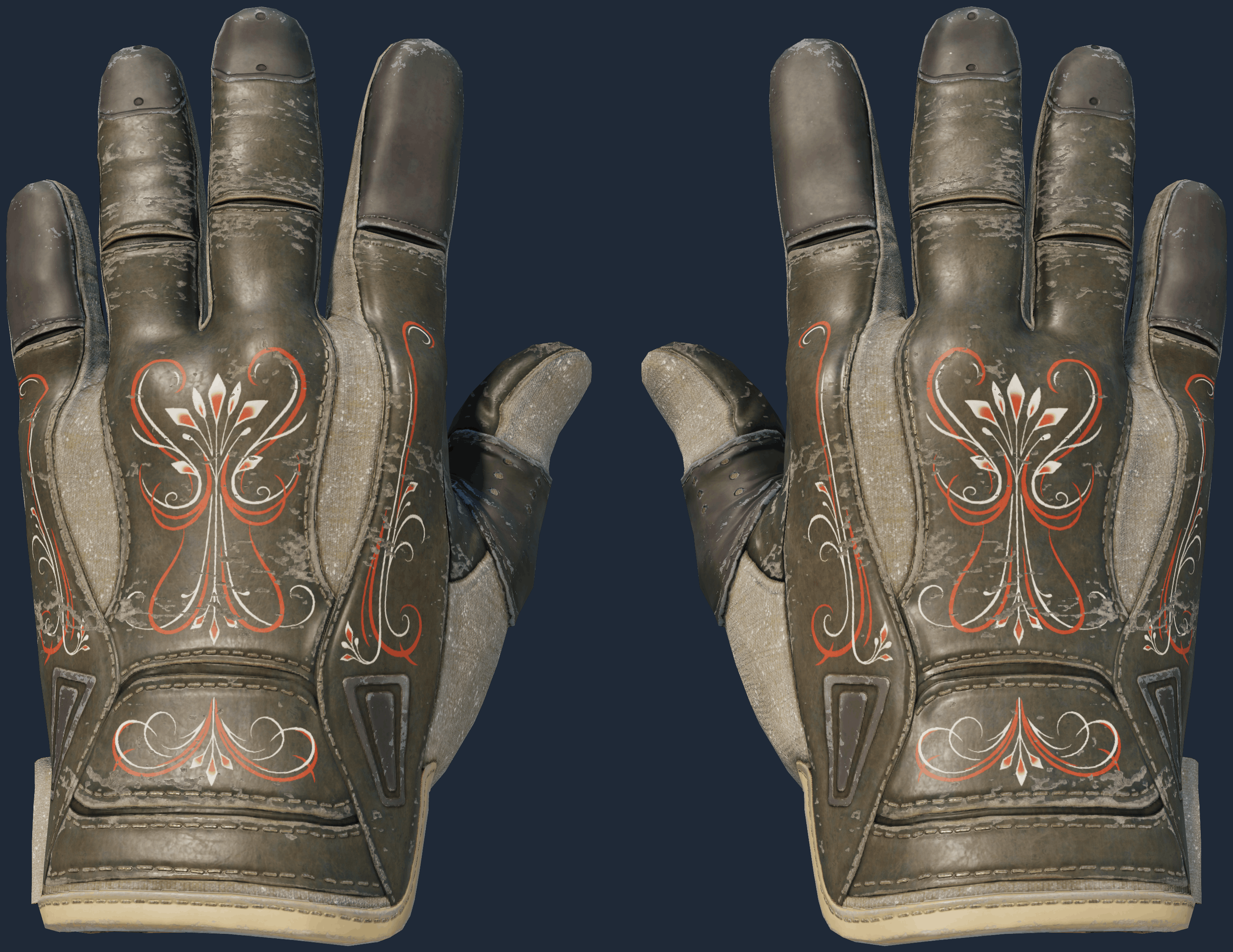 ★ Sport Gloves | Creme Pinstripe Image