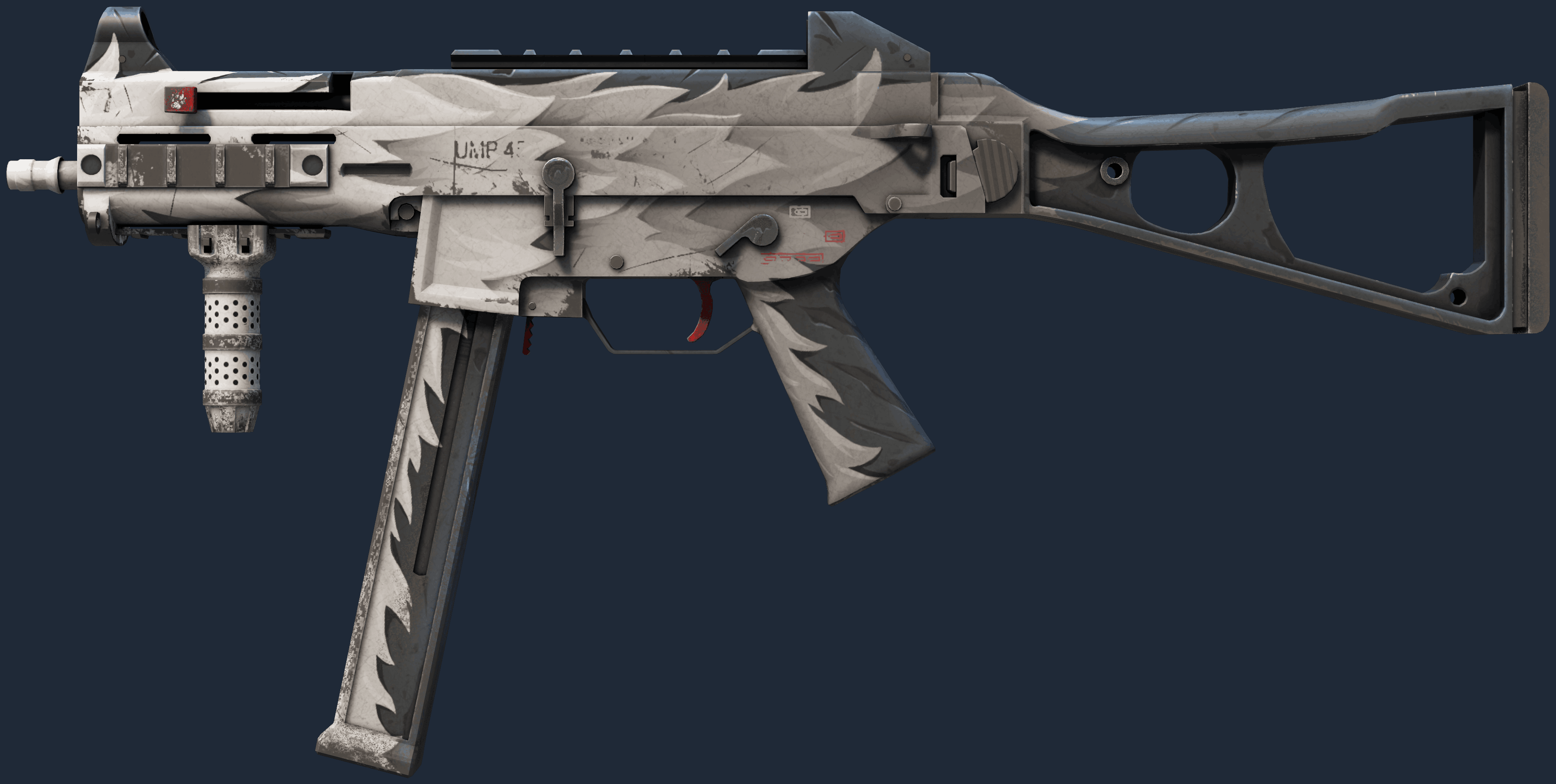 UMP-45 | Arctic Wolf Image