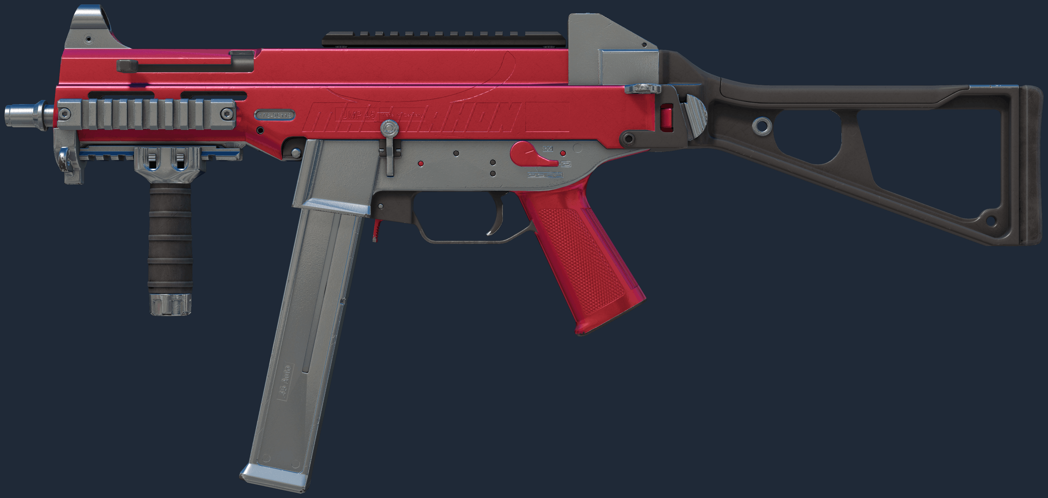UMP-45 | Crimson Foil Image