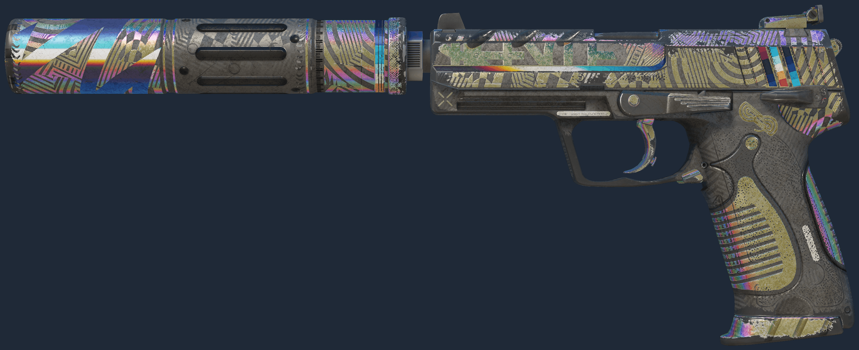 USP-S | Spiral Glitch Image