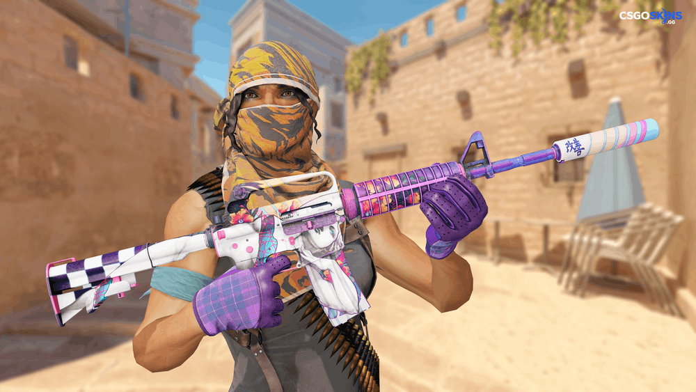 M4A1-S | Vaporwave Artwork