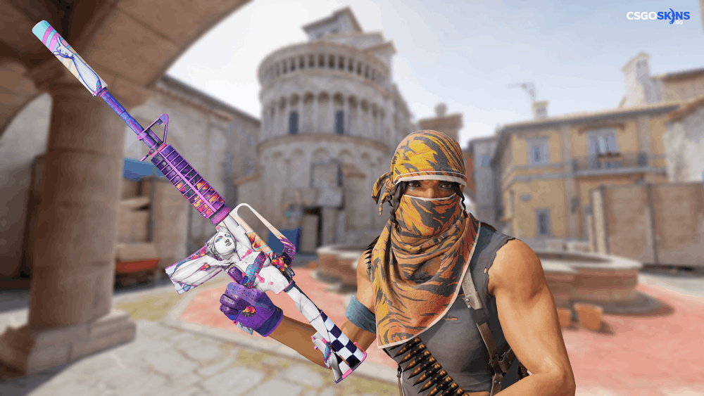 M4A1-S | Vaporwave Artwork