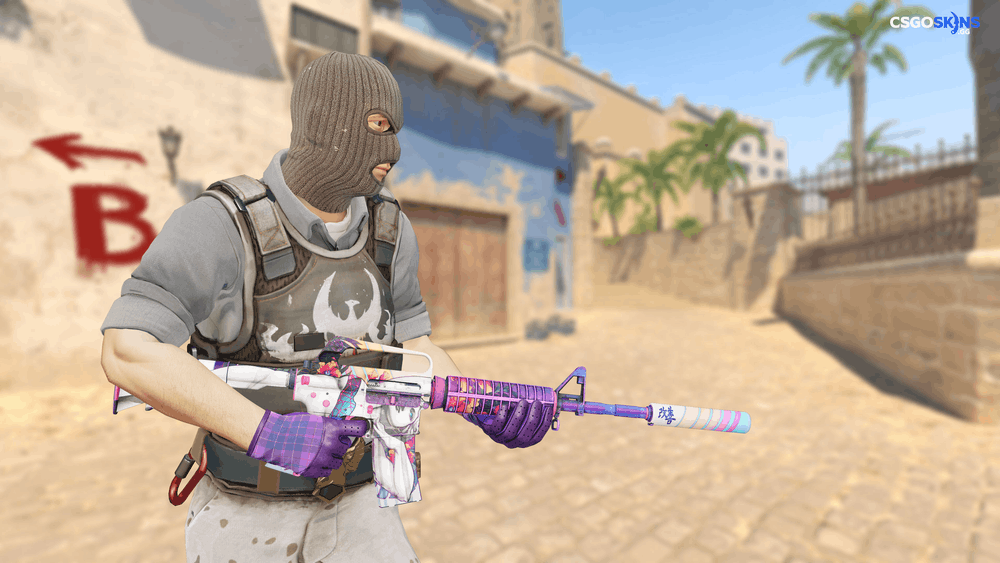 M4A1-S | Vaporwave Artwork