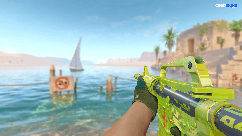 M4A1-S | Fatal Glitch Artwork