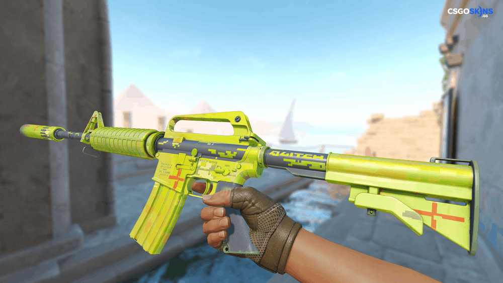 M4A1-S | Fatal Glitch Artwork