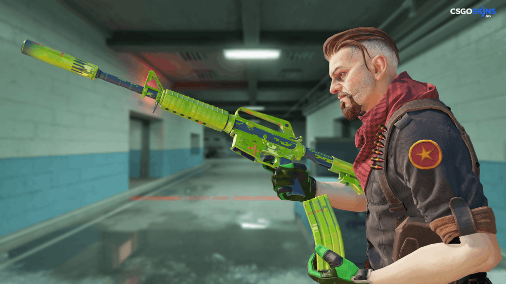 M4A1-S | Fatal Glitch Artwork