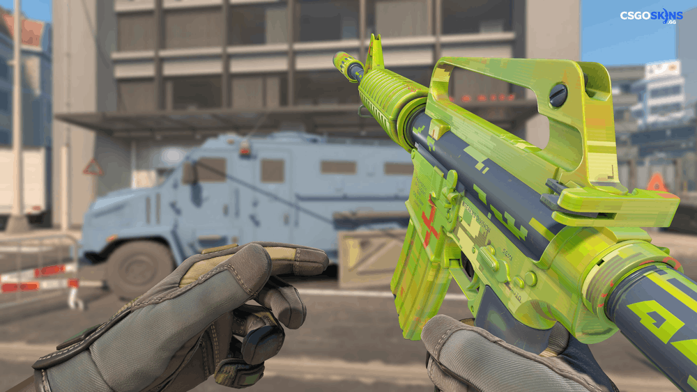 M4A1-S | Fatal Glitch Artwork