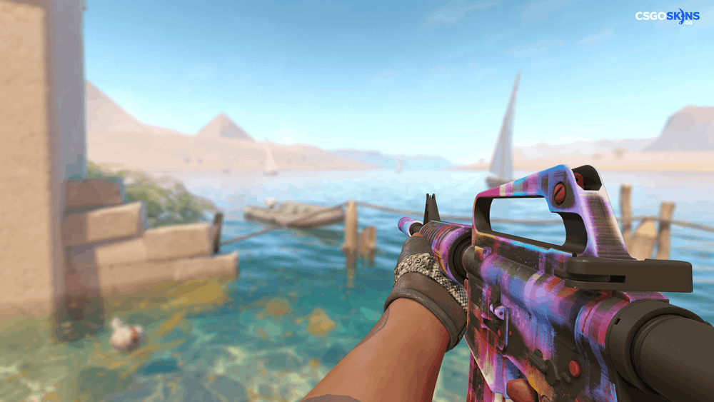 M4A1-S | Glitched Paint Artwork