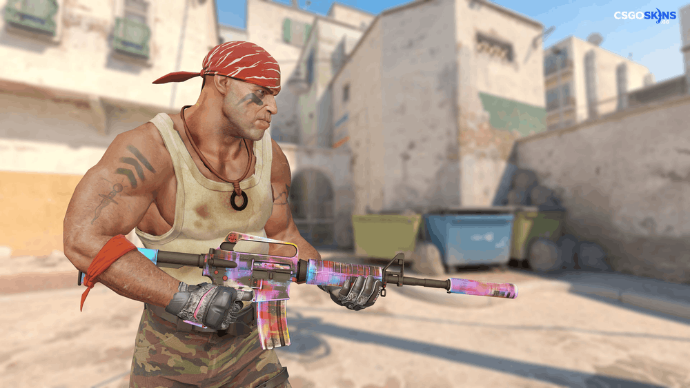 M4A1-S | Glitched Paint Artwork