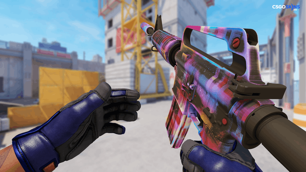 M4A1-S | Glitched Paint Artwork