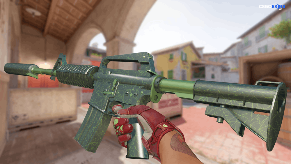 M4A1-S | Moss Quartz Artwork