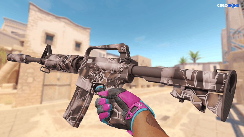 M4A1-S | Rose Hex Artwork