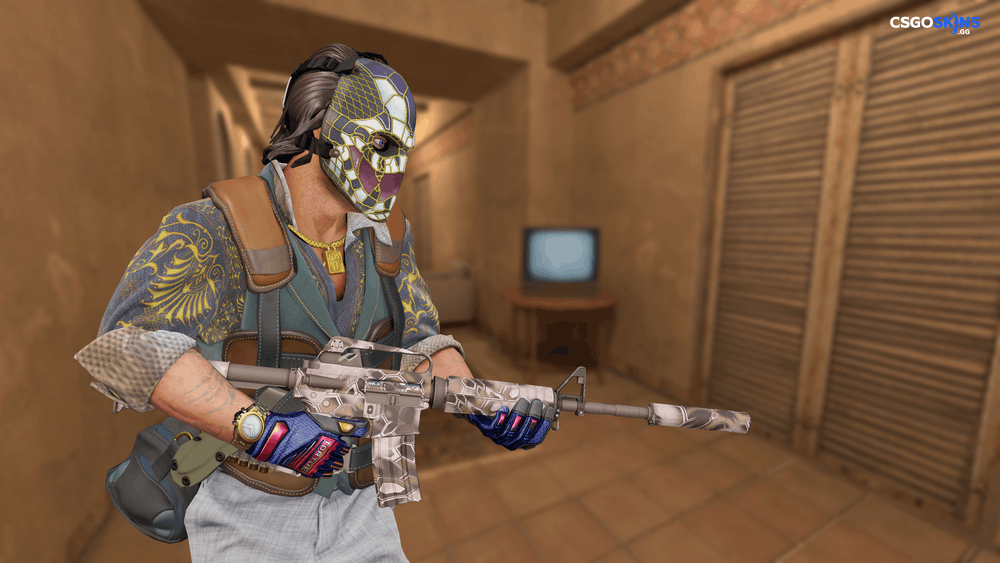 M4A1-S | Rose Hex Artwork
