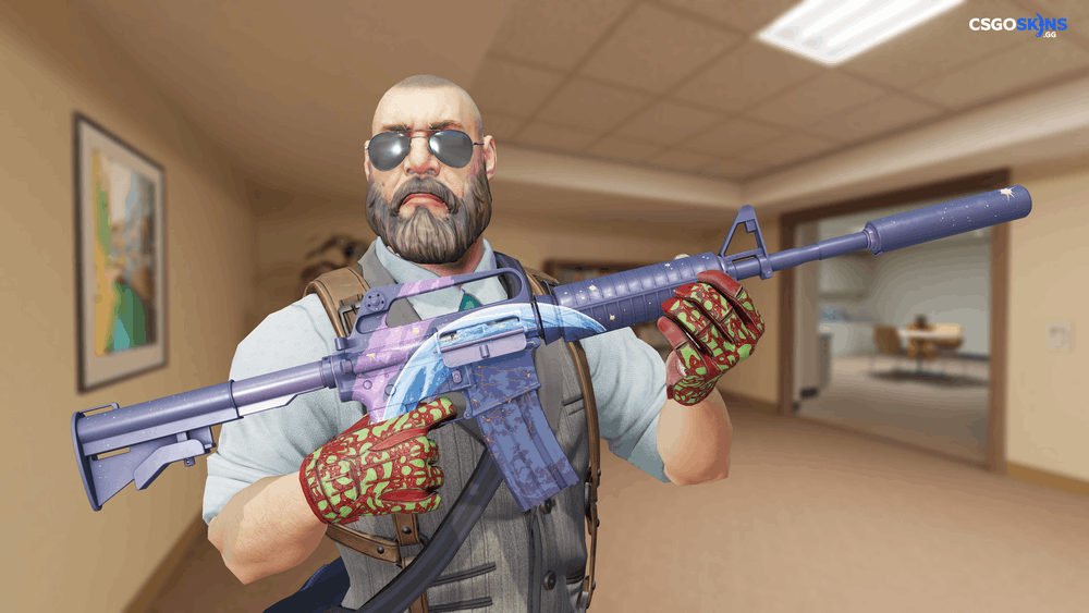 M4A1-S | Stratosphere Artwork
