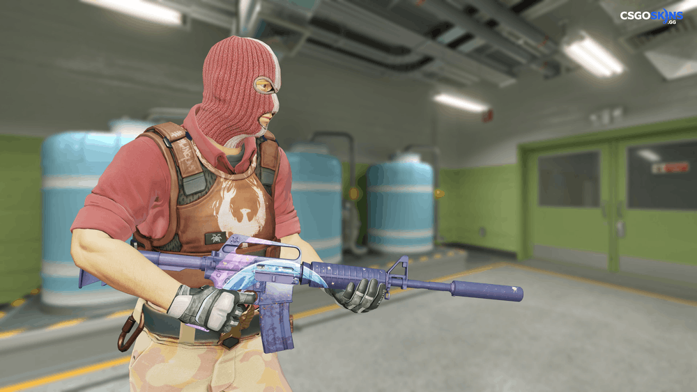 M4A1-S | Stratosphere Artwork