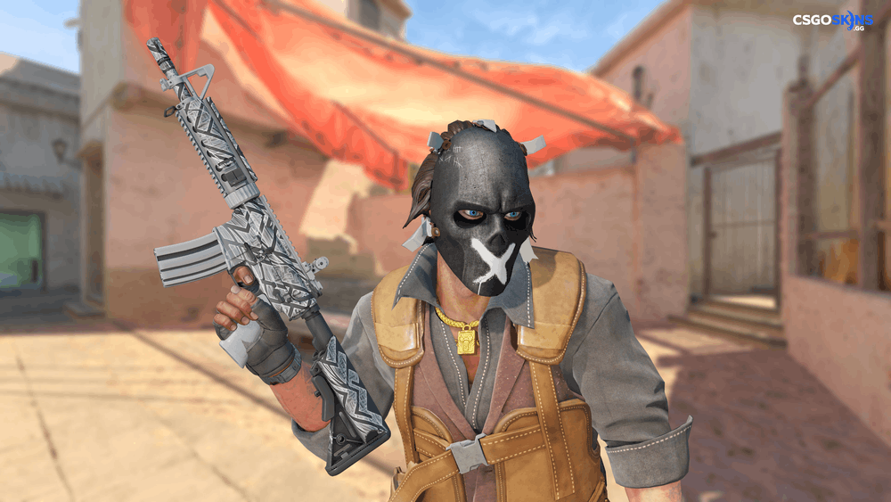 M4A4 | Aeolian Dark Artwork