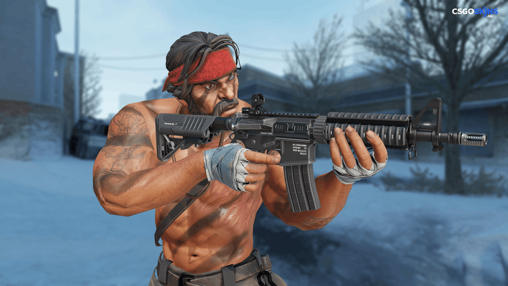 M4A4 | Dark Operative Artwork
