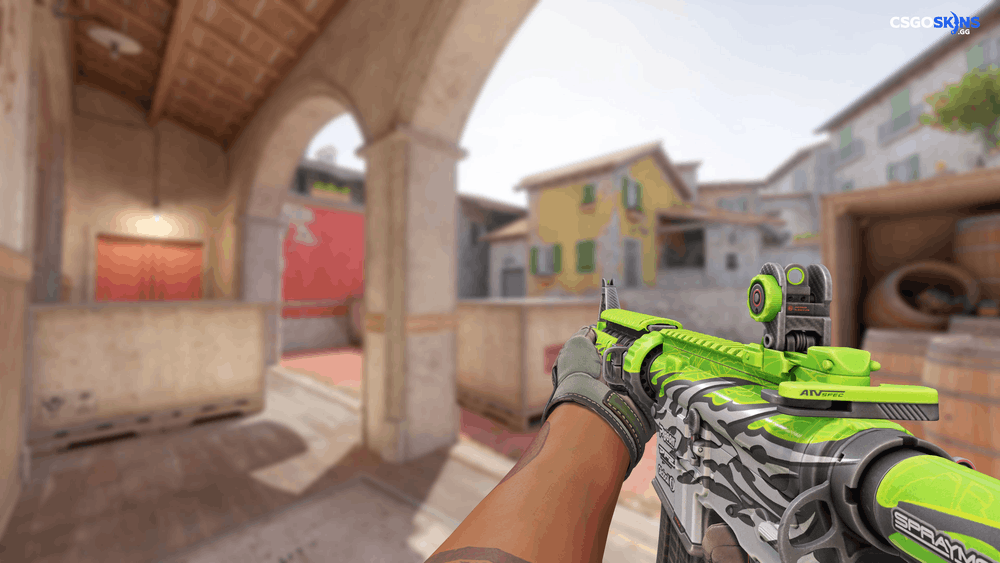 M4A4 | Full Throttle Artwork