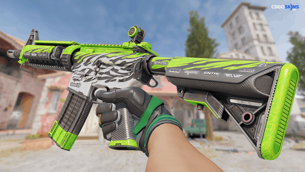 M4A4 | Full Throttle Artwork