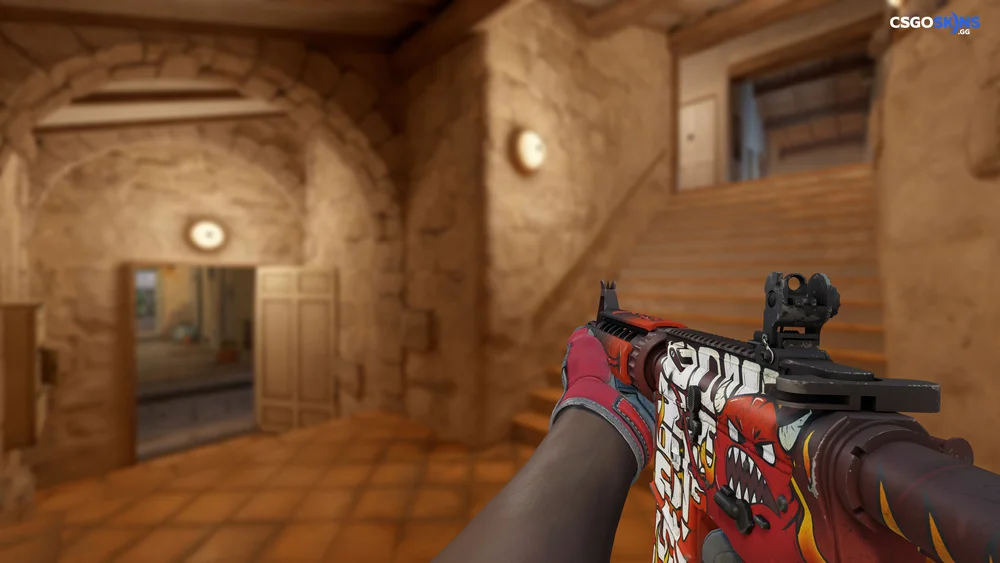 M4A4 | Hellfire Artwork