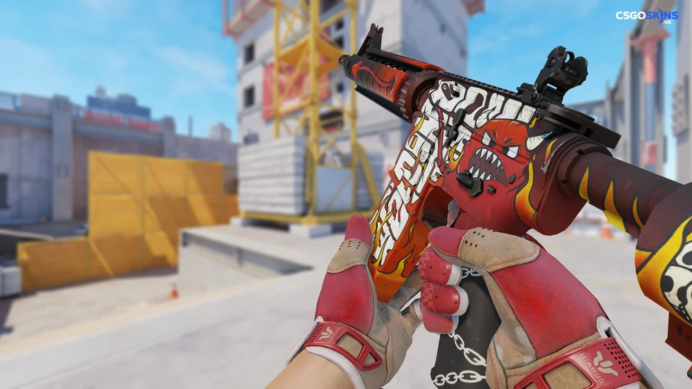 M4A4 | Hellfire Artwork