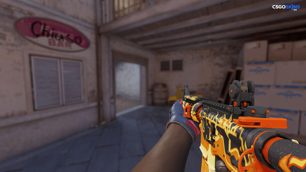 M4A4 | Hellish Artwork