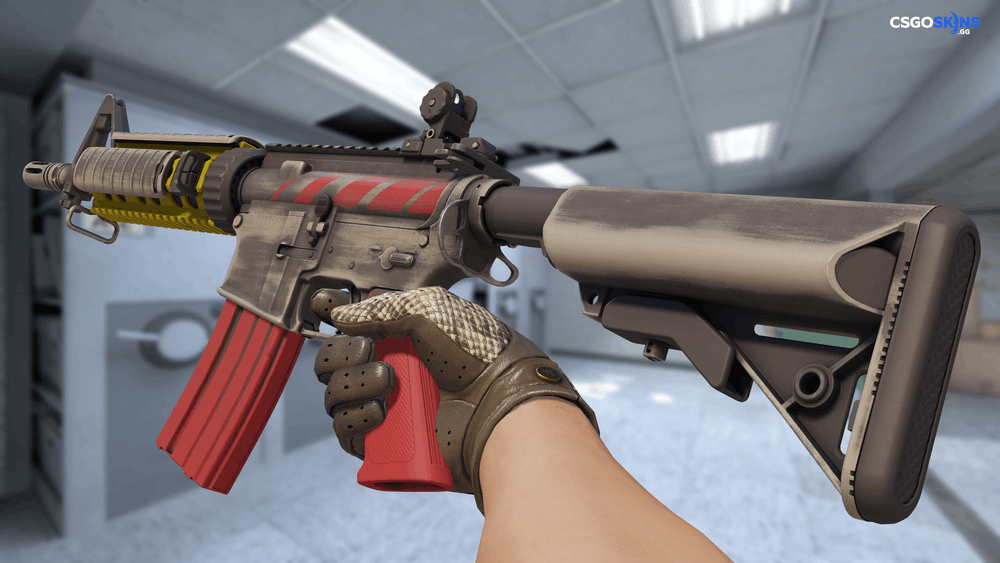 M4A4 | Steel Work Artwork