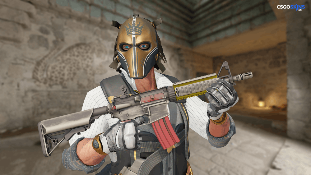 M4A4 | Steel Work Artwork