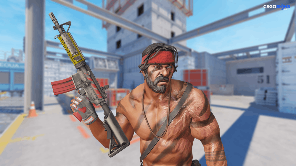 M4A4 | Steel Work Artwork