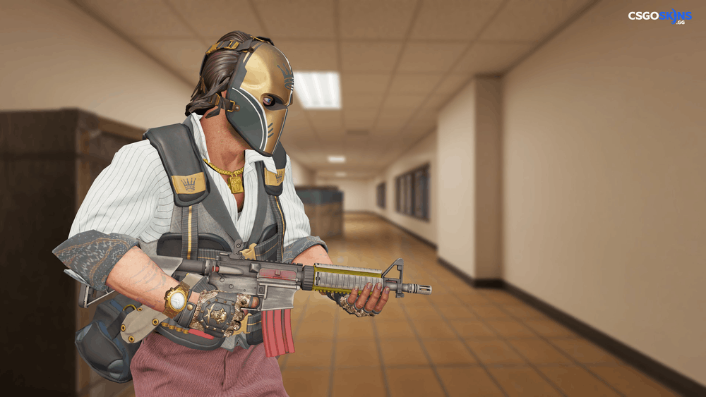 M4A4 | Steel Work Artwork