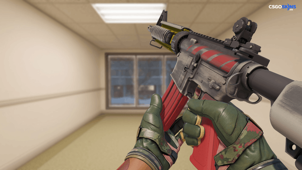 M4A4 | Steel Work Artwork