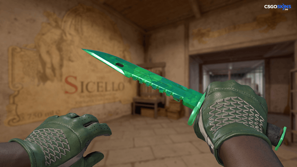 ★ M9 Bayonet | Gamma Doppler Emerald Artwork