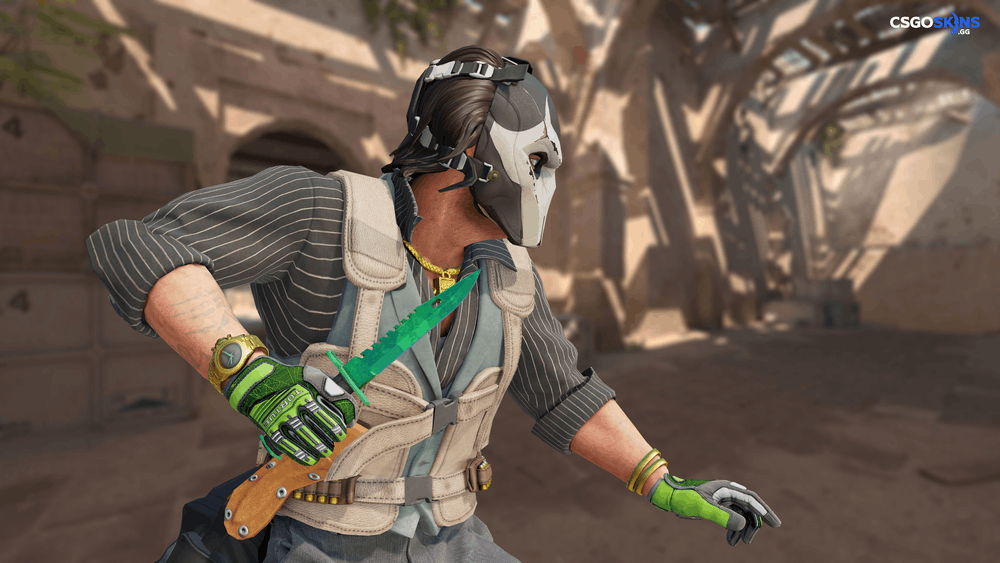 ★ M9 Bayonet | Gamma Doppler Emerald Artwork