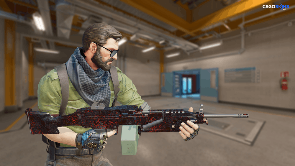 M249 | Magma Artwork