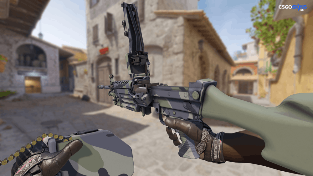 M249 | Sage Camo Artwork