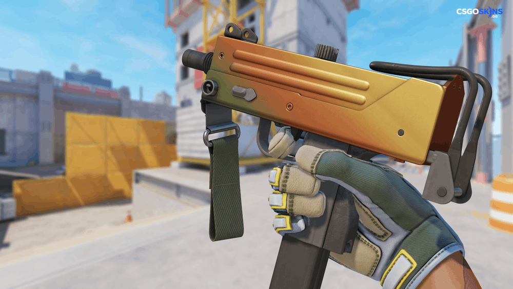 MAC-10 | Amber Fade Artwork