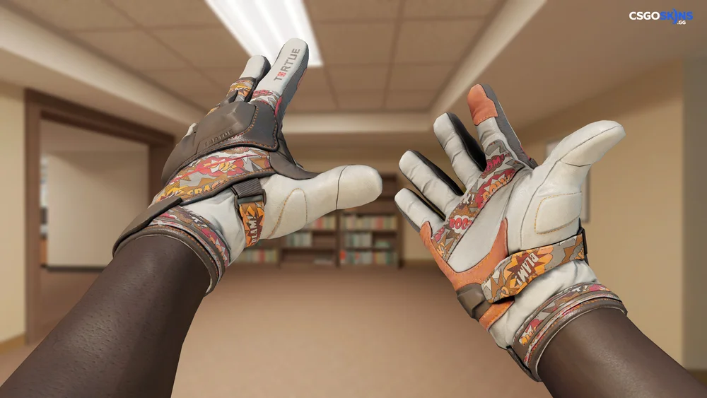 ★ Moto Gloves | POW! Artwork