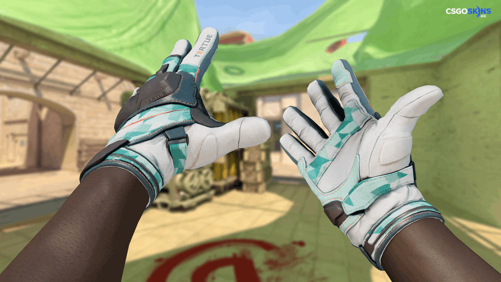 ★ Moto Gloves | Spearmint Artwork