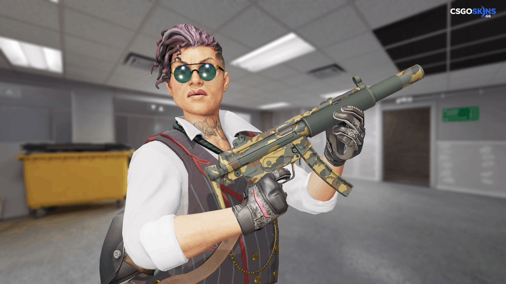 MP5-SD | Gold Leaf Artwork