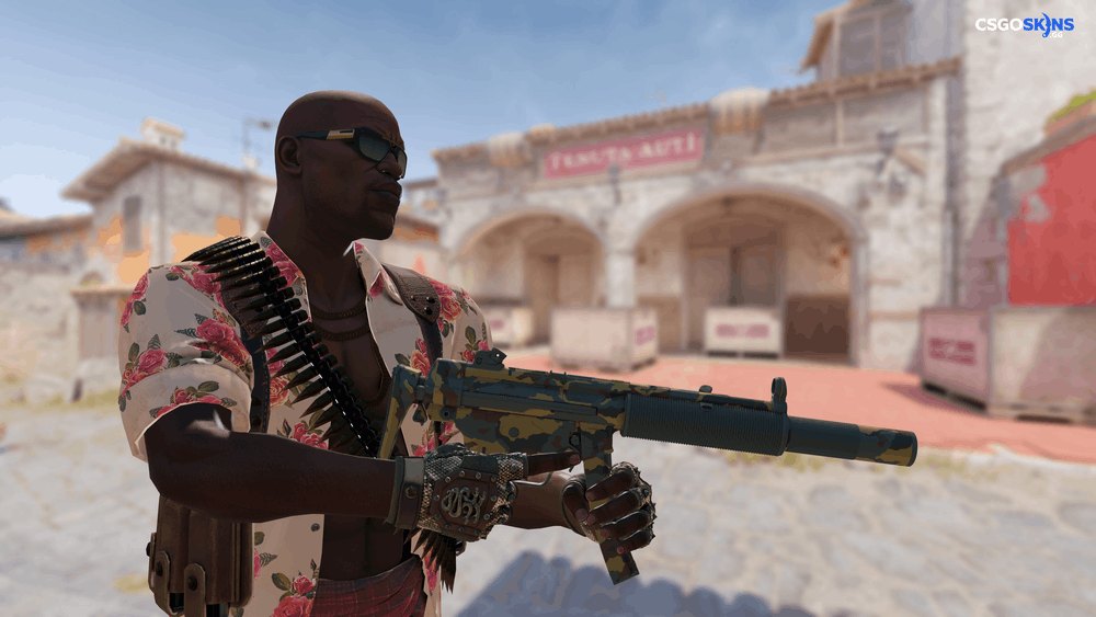 MP5-SD | Gold Leaf Artwork