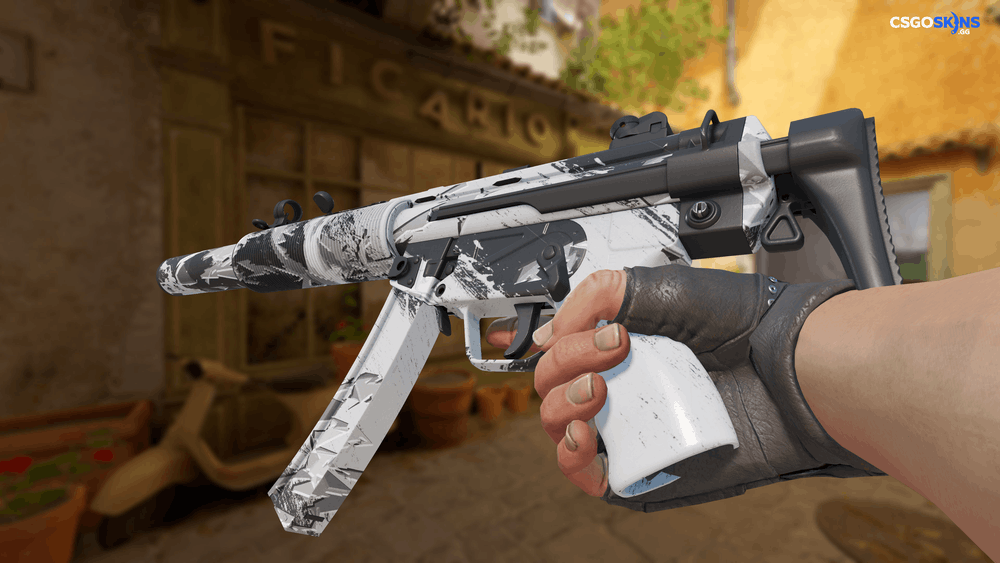 MP5-SD | Snow Splash Artwork