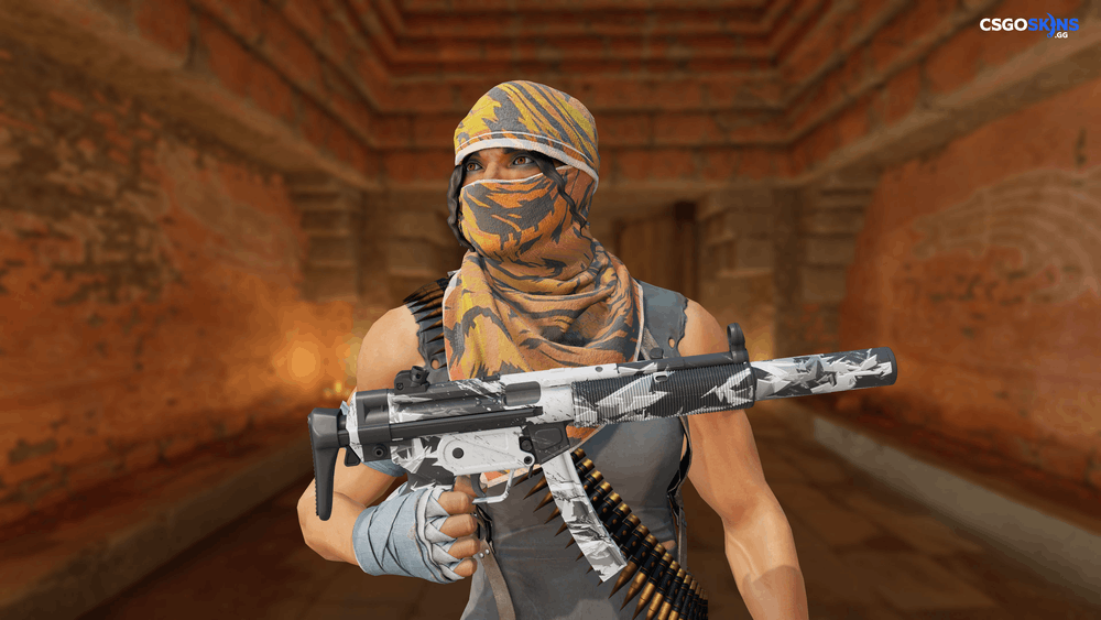 MP5-SD | Snow Splash Artwork