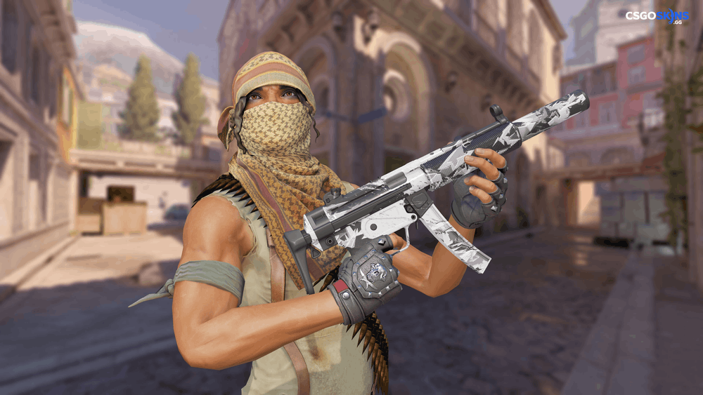 MP5-SD | Snow Splash Artwork