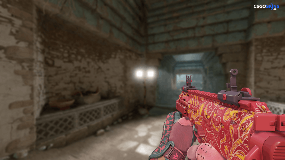 MP7 | Coral Paisley Artwork