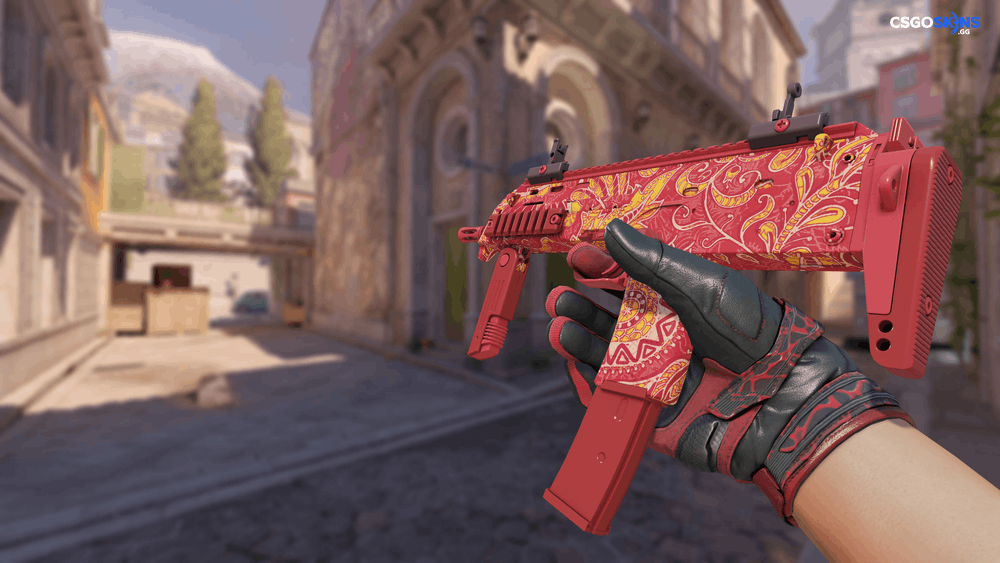 MP7 | Coral Paisley Artwork